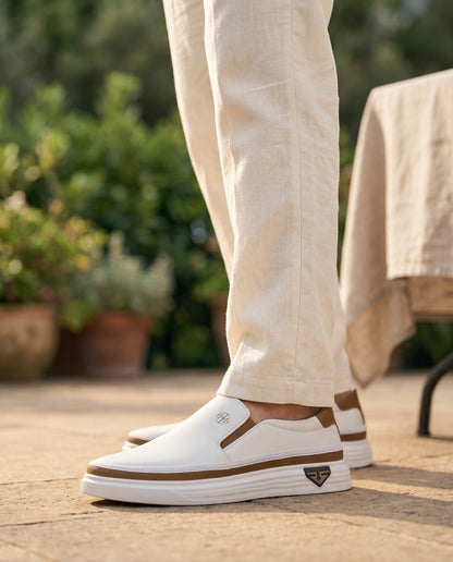 Theo Leather Slip-Ons