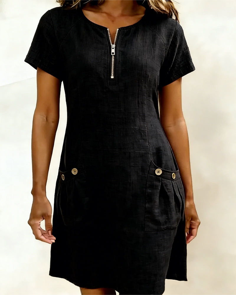 Sienna Zip Dress