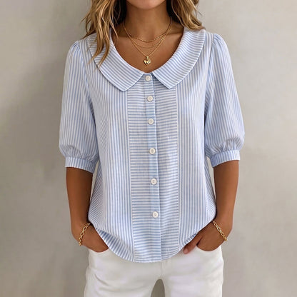 Amalie Collar Blouse