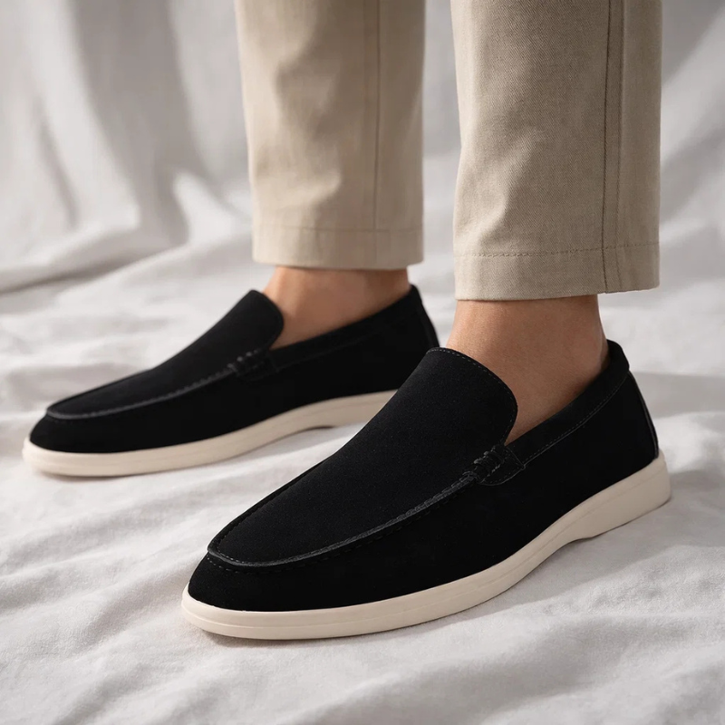 Hudson Suede Loafers
