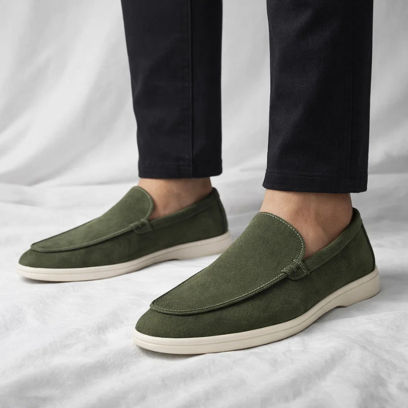 Hudson Suede Loafers
