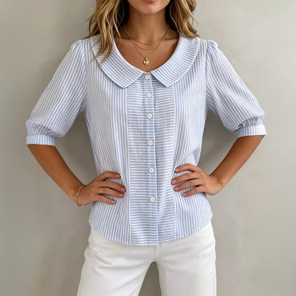 Amalie Collar Blouse