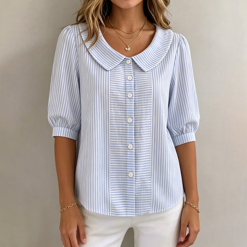 Amalie Collar Blouse