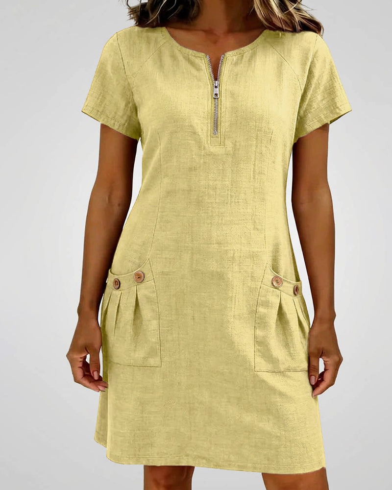 Sienna Zip Dress