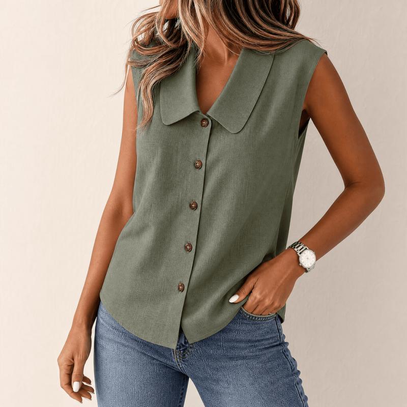 Elena Sleeveless Blouse