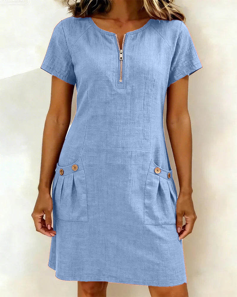 Sienna Zip Dress