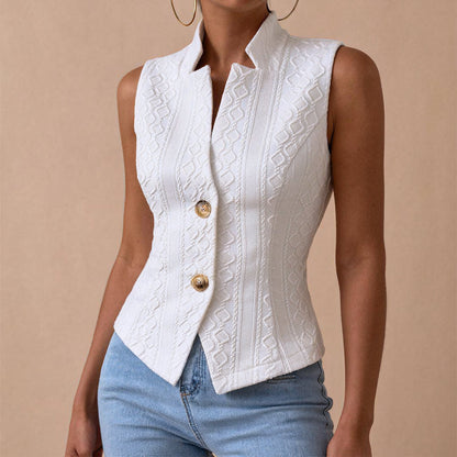 Luna Tailored Vest Top