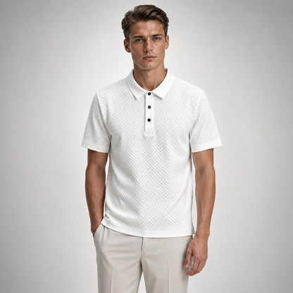 Logan Waffle Polo
