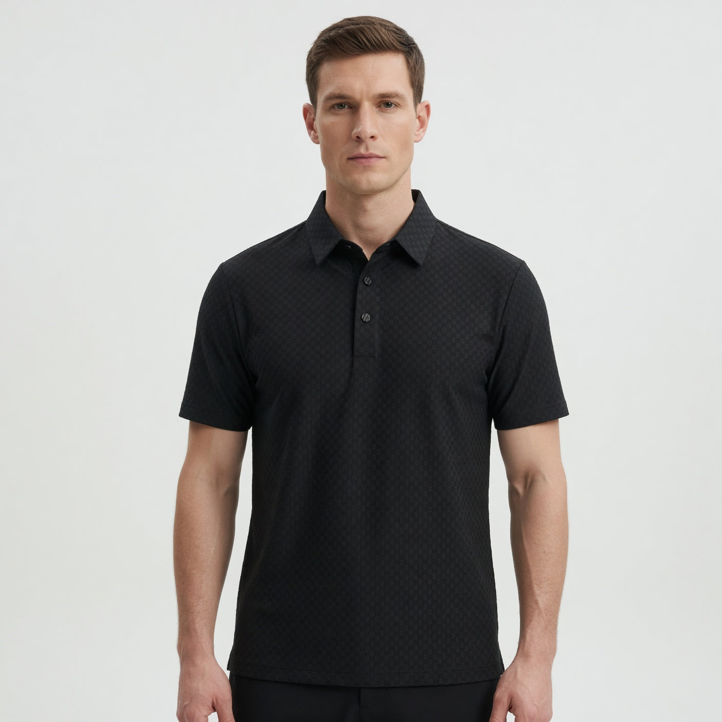 Logan Waffle Polo