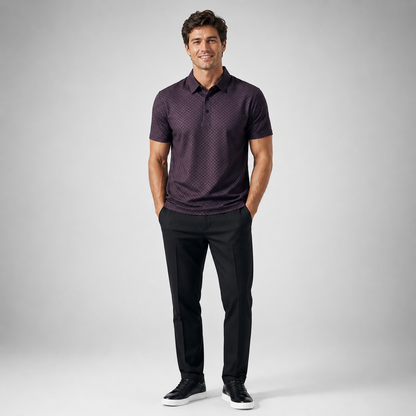 Logan Waffle Polo