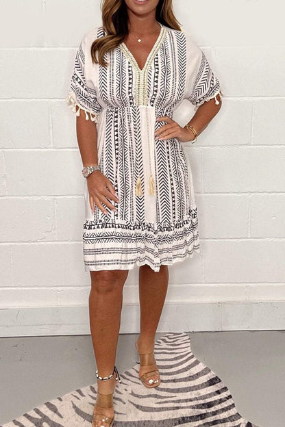 Santorini Breeze Dress