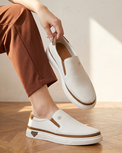 Theo Leather Slip-Ons