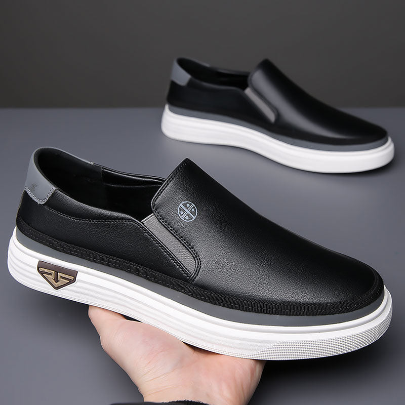 Theo Leather Slip-Ons