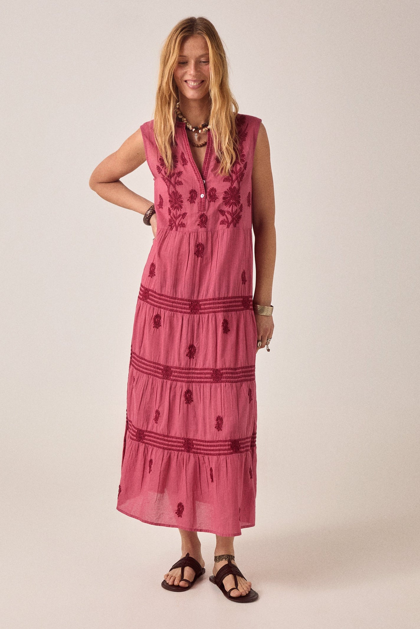 Livia Embroidered Dress