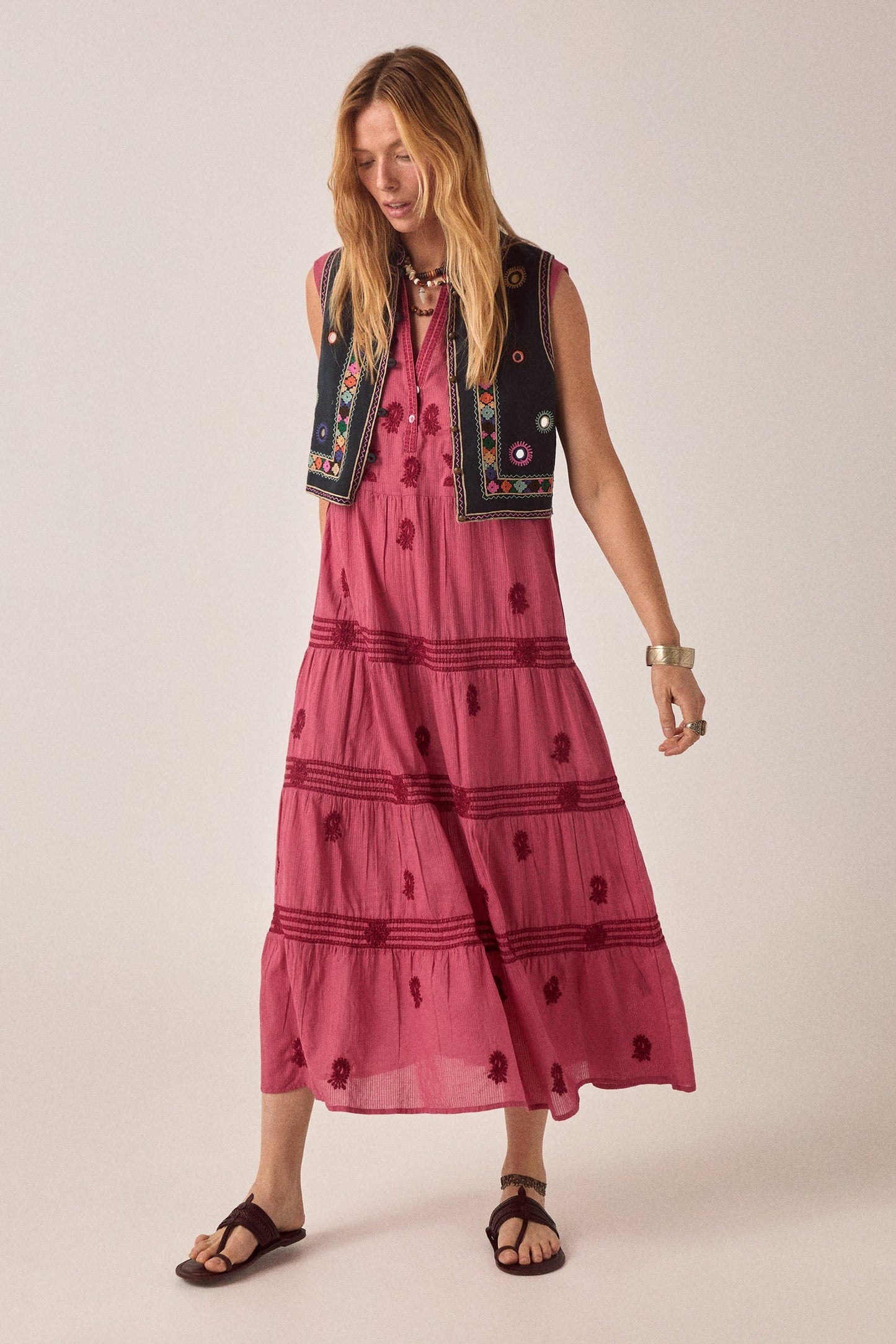 Livia Embroidered Dress