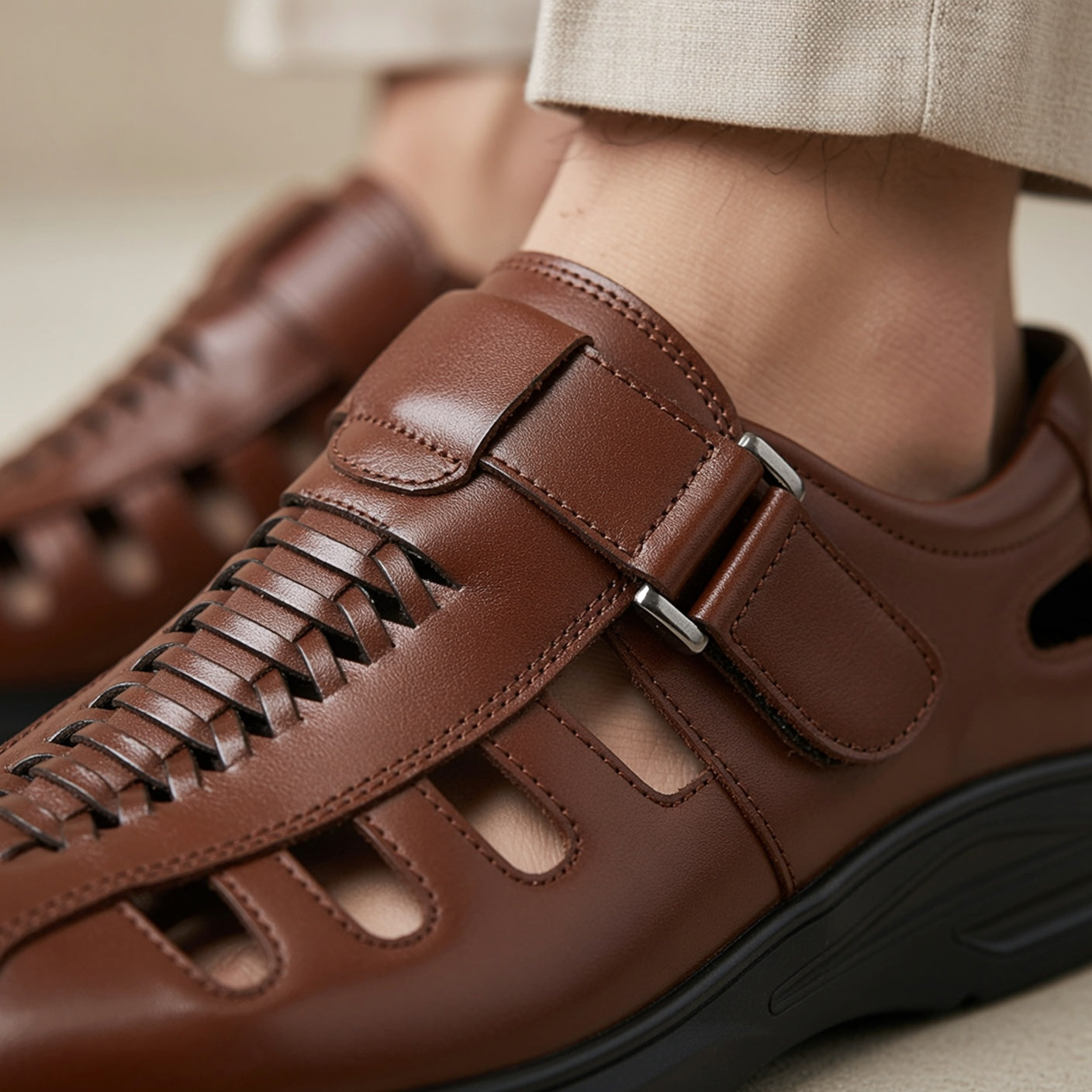 Alden Leather Sandals
