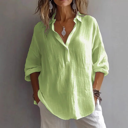 Isla Relaxed Linen Shirt