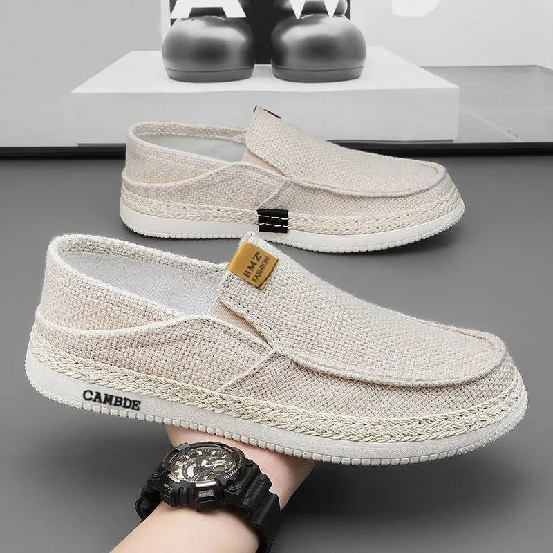 Tristan Canvas Loafers