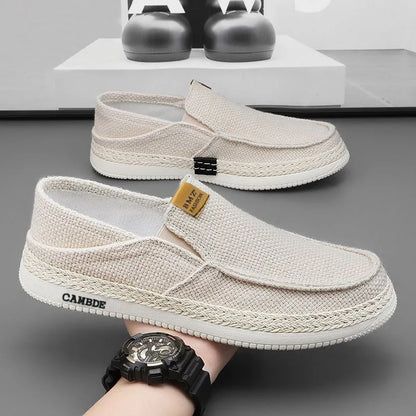 Tristan Canvas Loafers