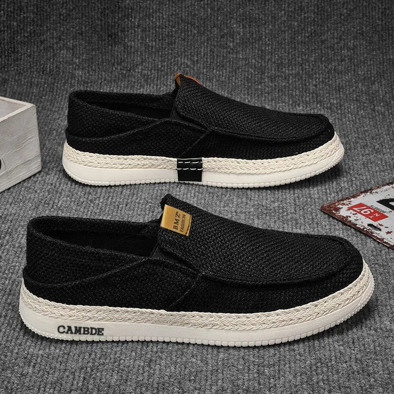 Tristan Canvas Loafers