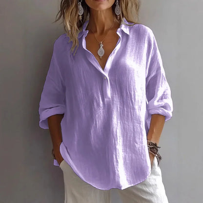 Isla Relaxed Linen Shirt