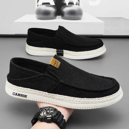 Tristan Canvas Loafers