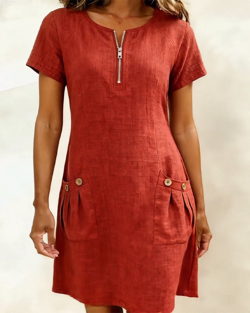 Sienna Zip Dress