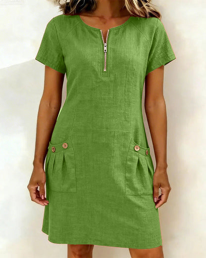 Sienna Zip Dress