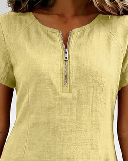 Sienna Zip Dress