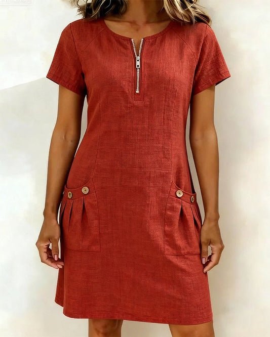 Sienna Zip Dress