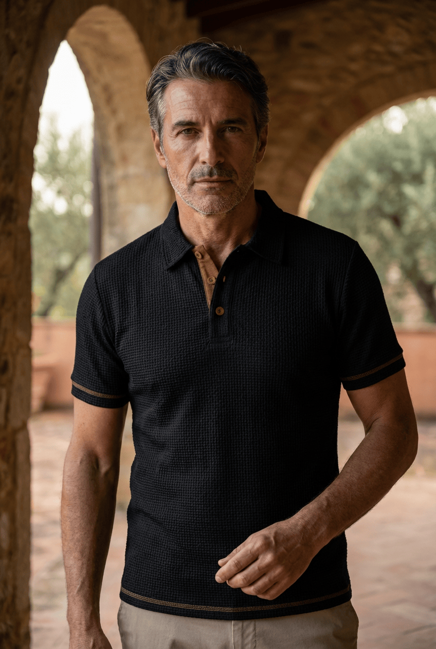Lorenzo Textured Polo