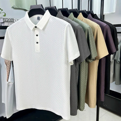 Logan Waffle Polo