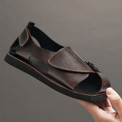 Victor Leather Sandals