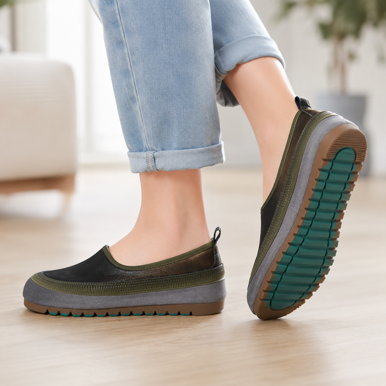 Mila Comfort Leather Loafers