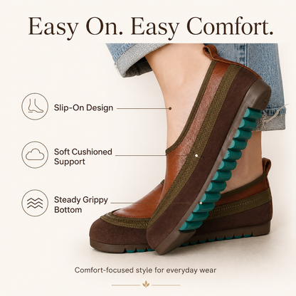 Mila Comfort Leather Loafers