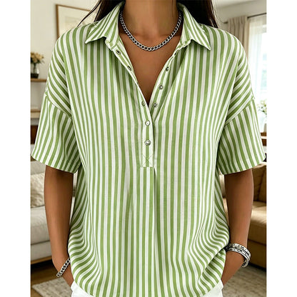 Emilia Striped Blouse