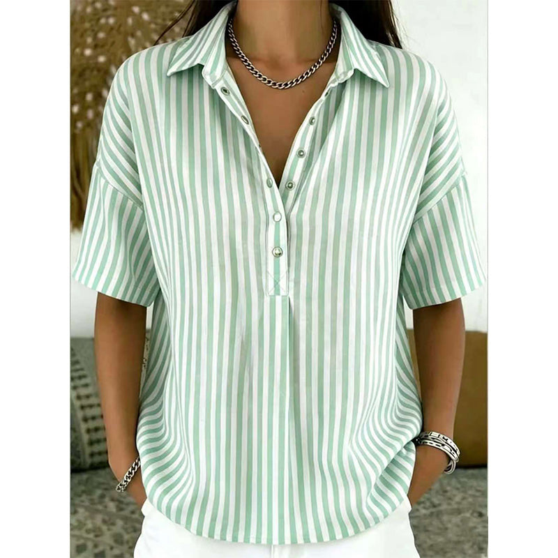 Emilia Striped Blouse