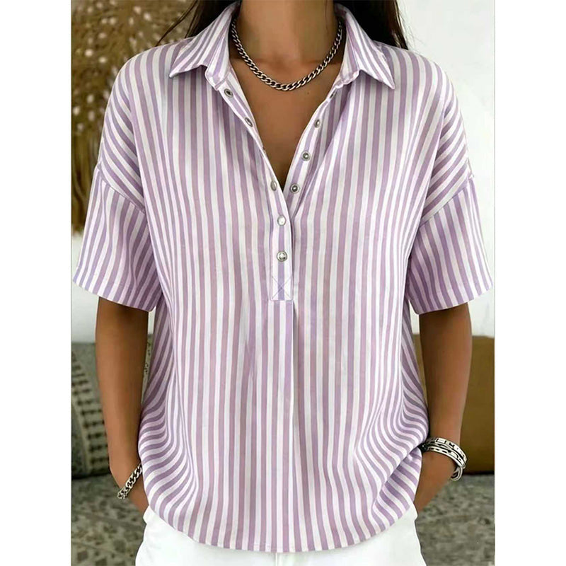 Emilia Striped Blouse