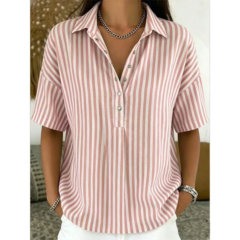 Emilia Striped Blouse