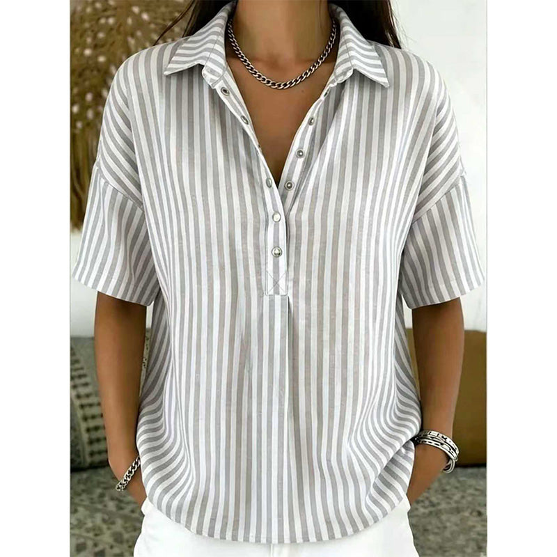 Emilia Striped Blouse