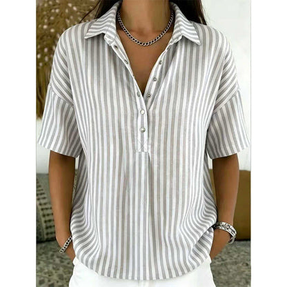 Emilia Striped Blouse