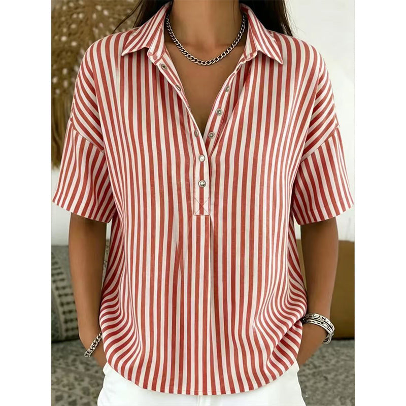 Emilia Striped Blouse