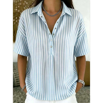 Emilia Striped Blouse